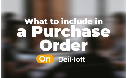 What to include in a purchase order...
